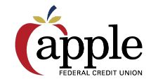 Apple Federal Credit Union sponsor logo