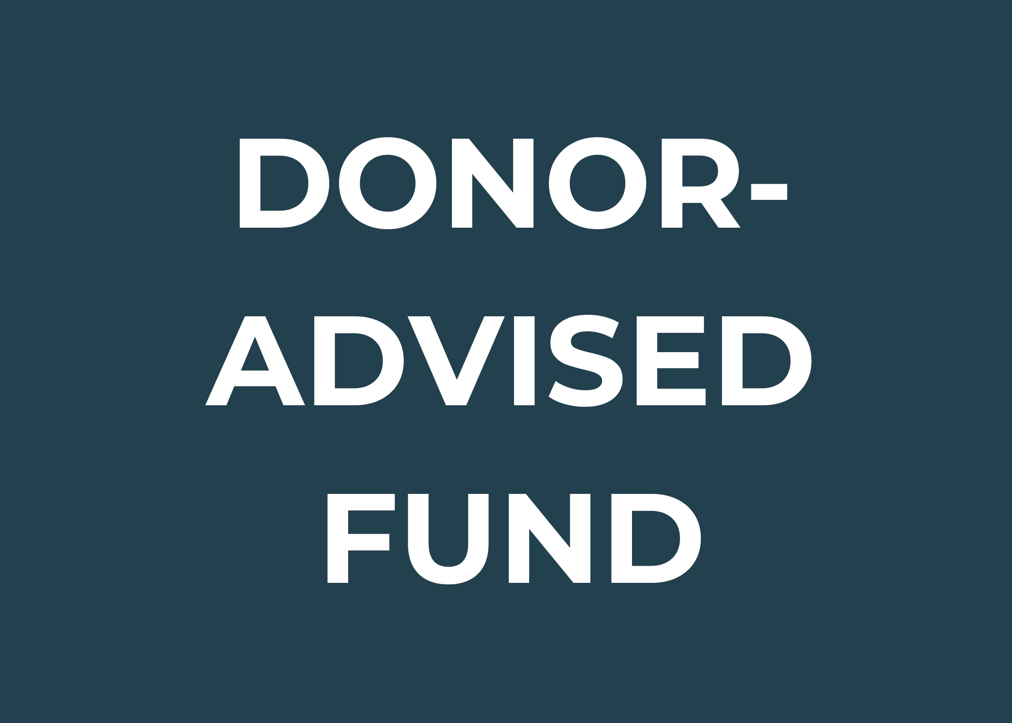 Donor-Advised Fund Display Image