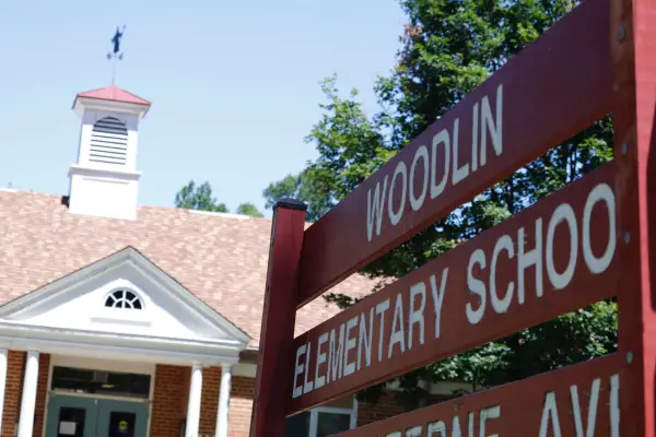 Woodlin school entrance