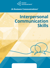 JA Business Communications curriculum cover