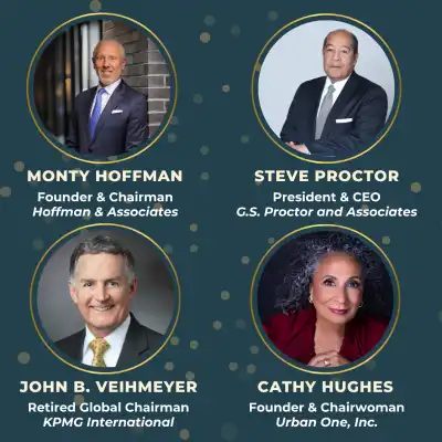 Headshots of four 2026 laureates