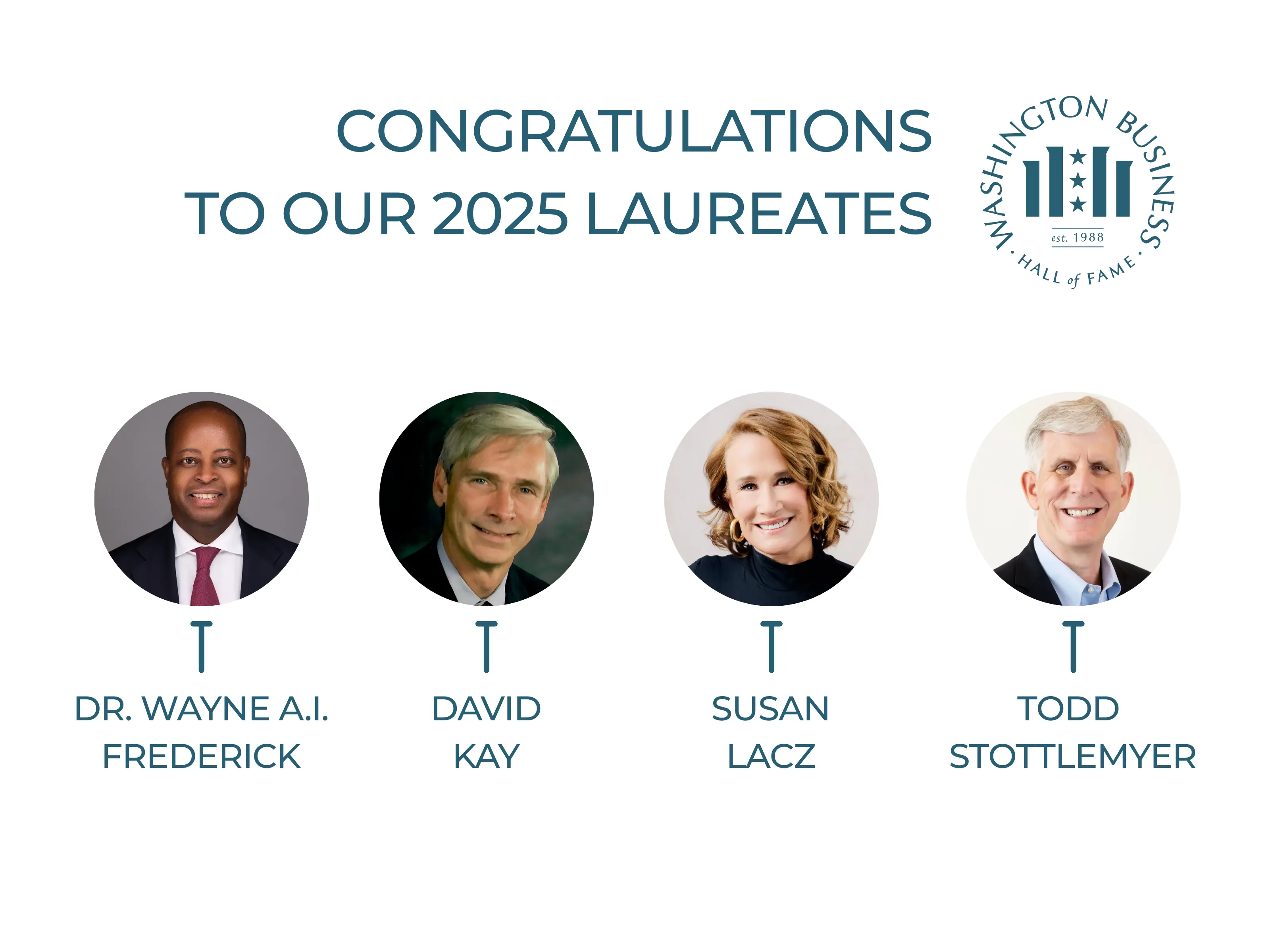 Four Laureate Pictures and Titles