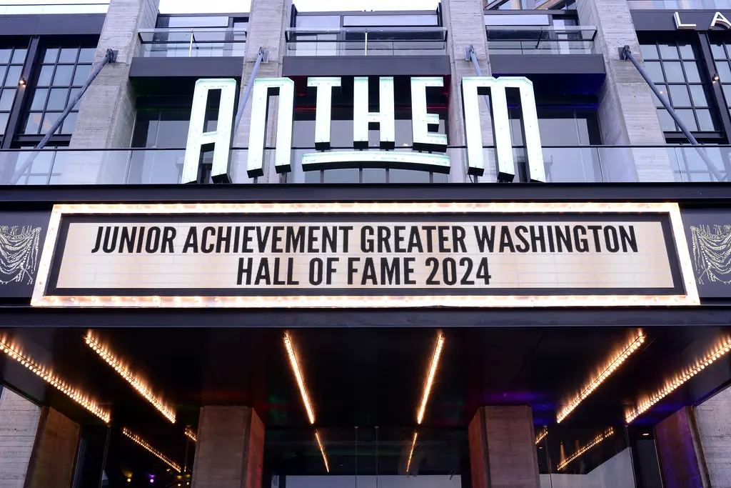 Anthem Sign Featuring JA of Greater Washington Hall of Fame 2024